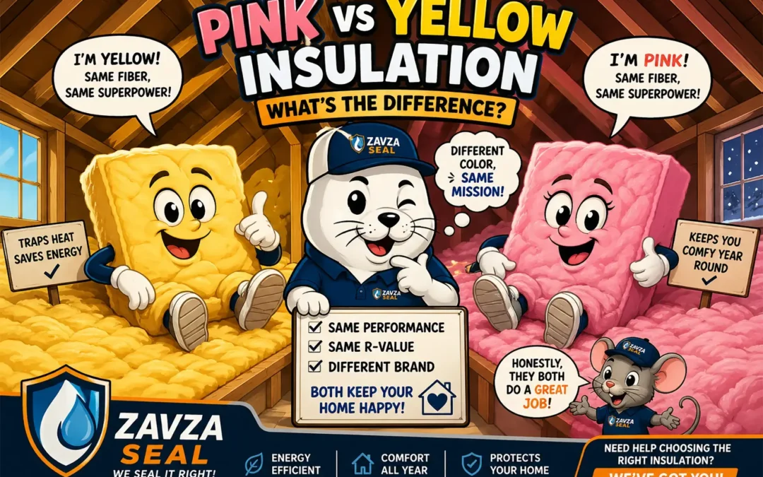 What Is the Difference Between Pink and Yellow Insulation? (Does Color Matter?)