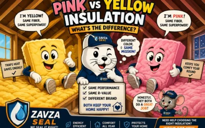 What Is the Difference Between Pink and Yellow Insulation? (Does Color Matter?)