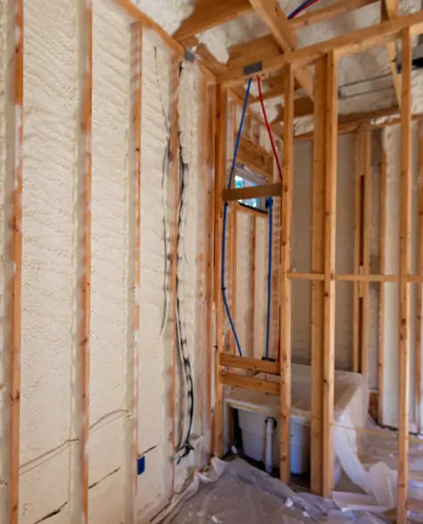 Spray Foam Insulation Contractors in Flushing, NY - A New Basement Remodel with Spray Foam Insulation Applied
