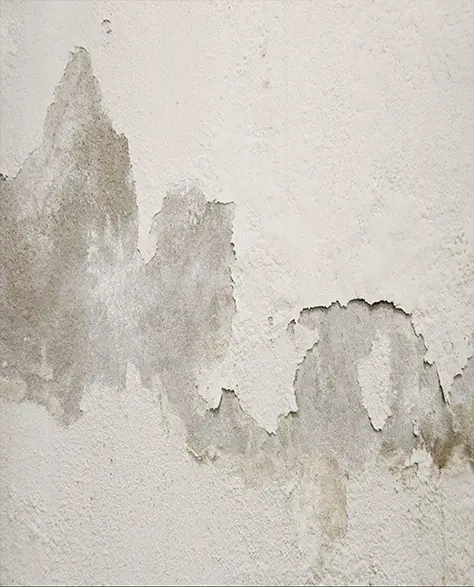 Water Damage Restoration Contractors in Franklin Square, NY - A Closeup Picture of a Water Damaged Wall<br />

