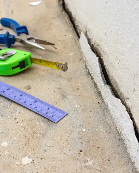 Foundation Contractors in Long Island, NY - A Foundation Crack<br />
