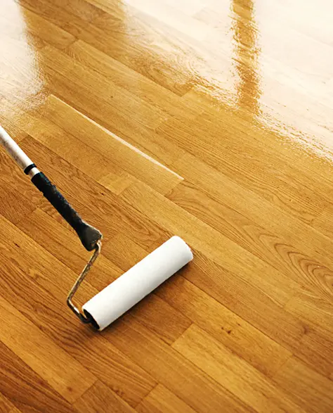 Water Damage Restoration Contractors in Plainview, NY - Wood Floors and a Roller