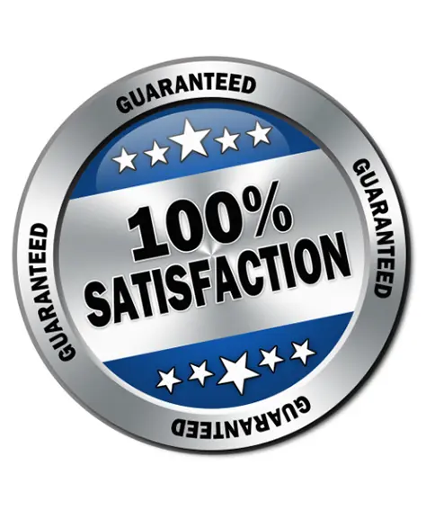 Water Damage Restoration Contractors in Uniondale, NY - A One Hundred Percent Satisfaction Guarantee Badge