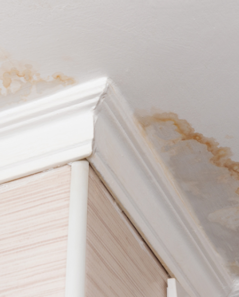Water Damage Restoration Contractors in Shirley, NY - Water Damage to a Ceiling