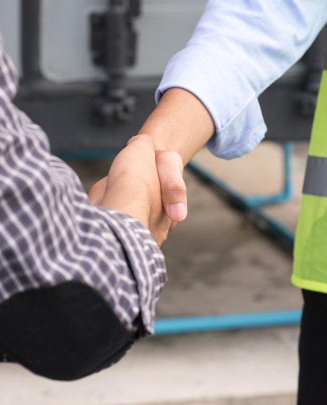 Water Damage Restoration Contractors in Dyker Heights, NY - Two Men Shaking Hands