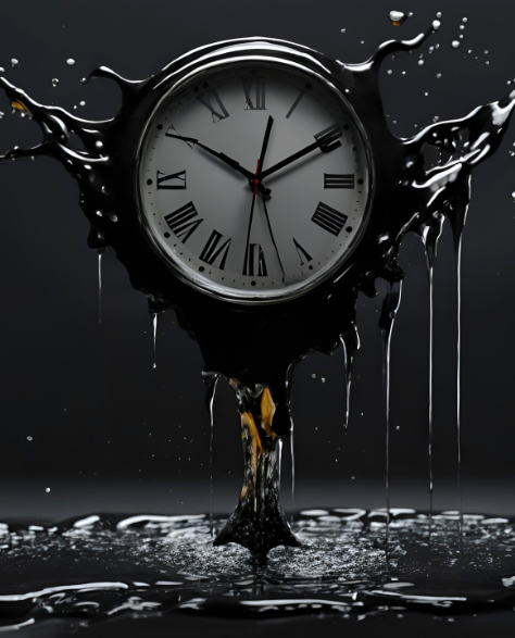 Water Damage Restoration Contractors in Ridgewood, NY - A Clock Dripping with Water<br />
