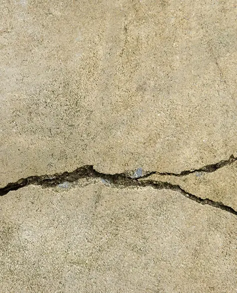 Foundation Repair Contractors in Floral Park, NY - Foundation Crack Image Close-up