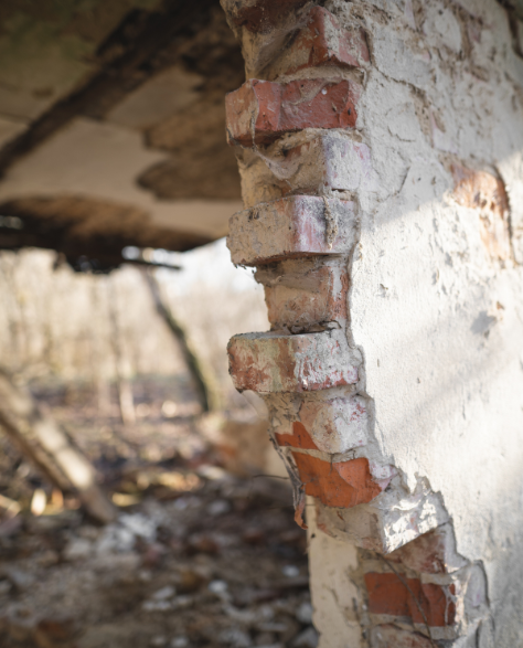 Foundation Repair Contractors in Shirley, NY - Severe Foundation Damage in a Crawl Space<br />
