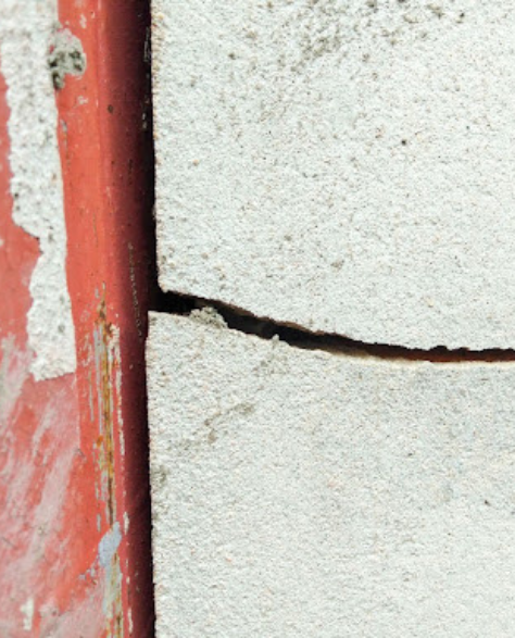 Top-Rated Foundation Repair Contractors in Bensonhurst, NY - A Foundation Crack Image Taken Close-Up<br />
