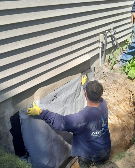 Foundation Repair Contractors in Dyker Heights, NY - A Foundation Crack Repair Job by Zavza Seal