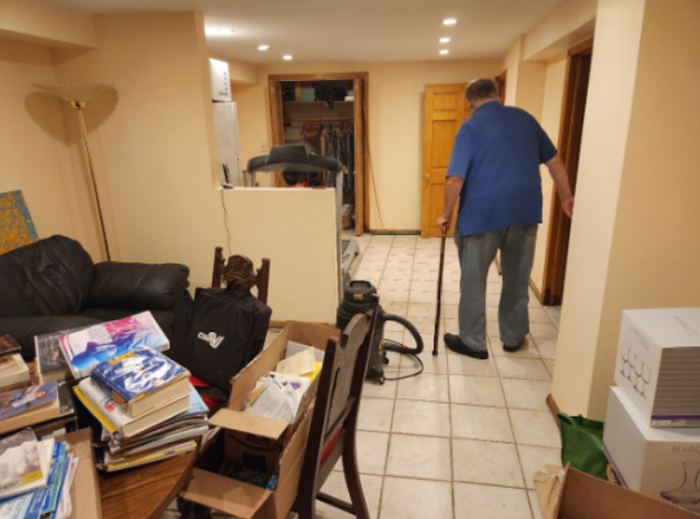 Basement of the property in Brooklyn that needs waterproofing and restoration by the Zavza Seal team.