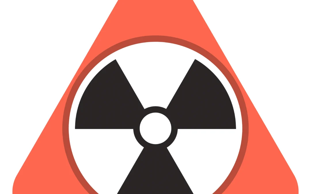 Radon gas icon hazard