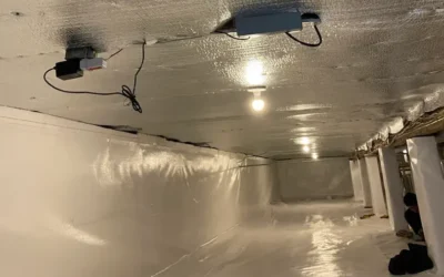 Before and After Crawl Space Encapsulation