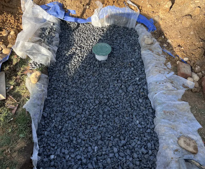 Dry well drainage in Long Island, NY