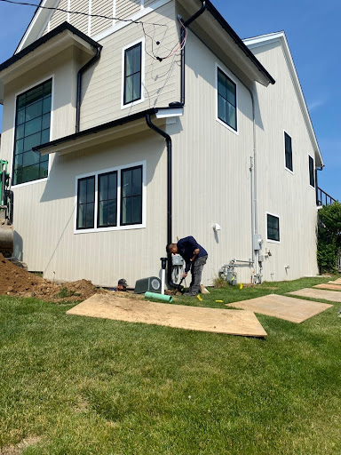 The property needs below-grade waterproofing and foundation repair in Greenport, NY