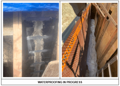 Case Study: Foundation Wall Waterproofing And Drainage System – Dix ...