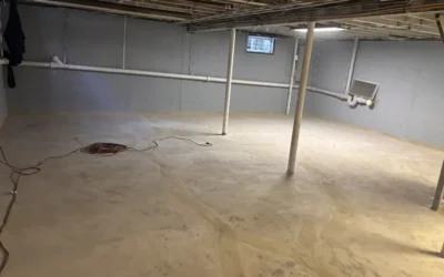 Case Study: Basement Floor Waterproofing in Northport, NY