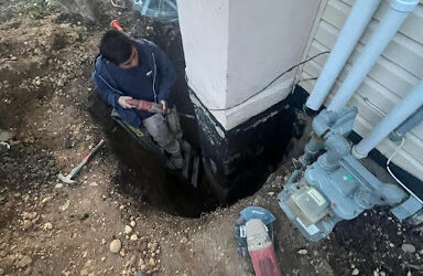 Old Chimney Foundation Restoration – Farmingdale, NY