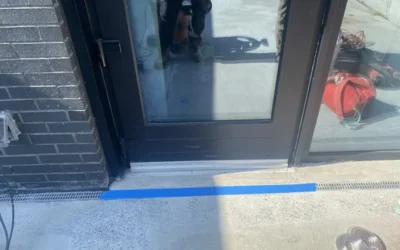 Case Study: Exterior Door Waterproofing and Concrete Repair – Long Island, NY