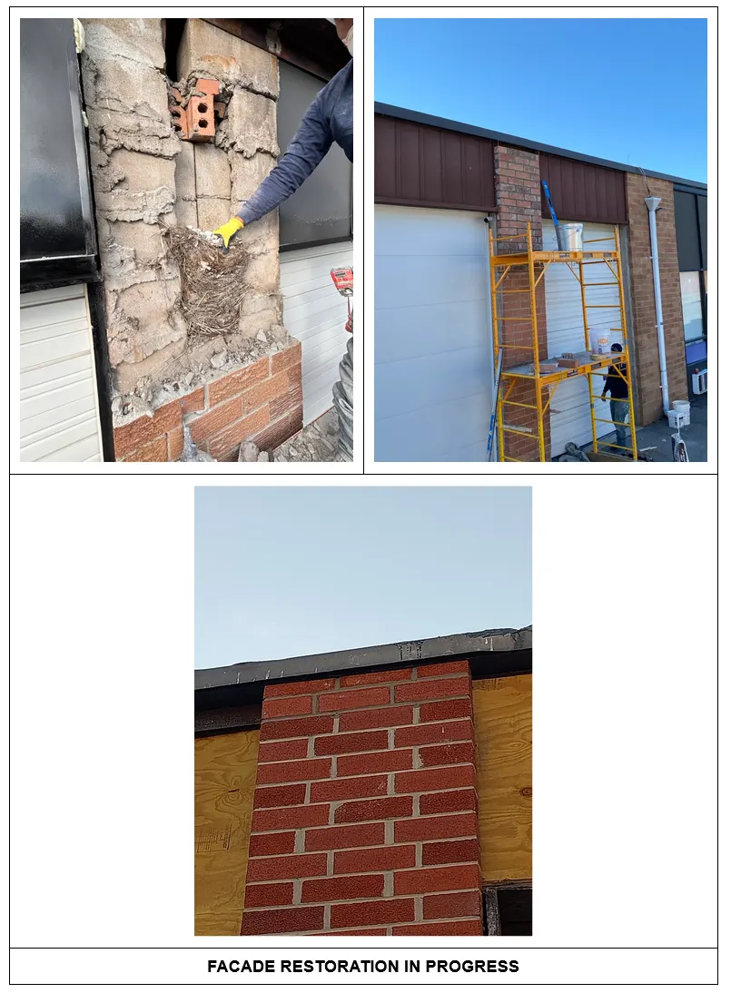 Facade restoration