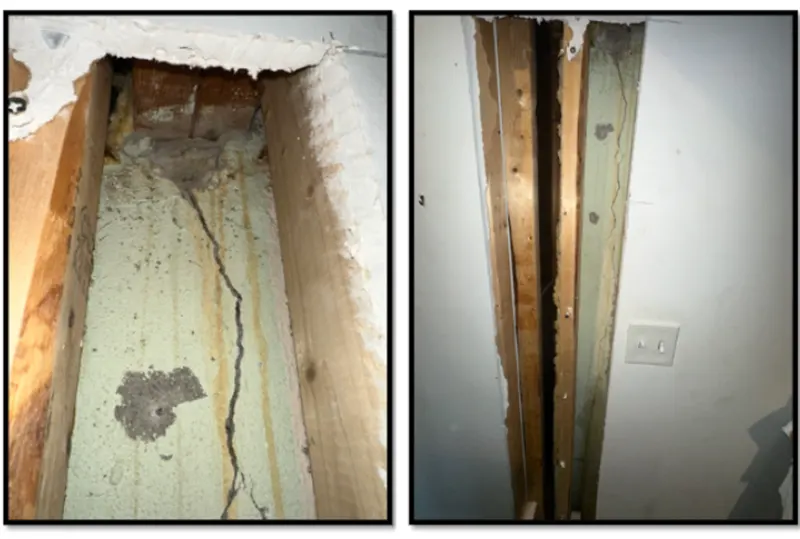 Structural crack repair needed to fic the structural crack in the property
