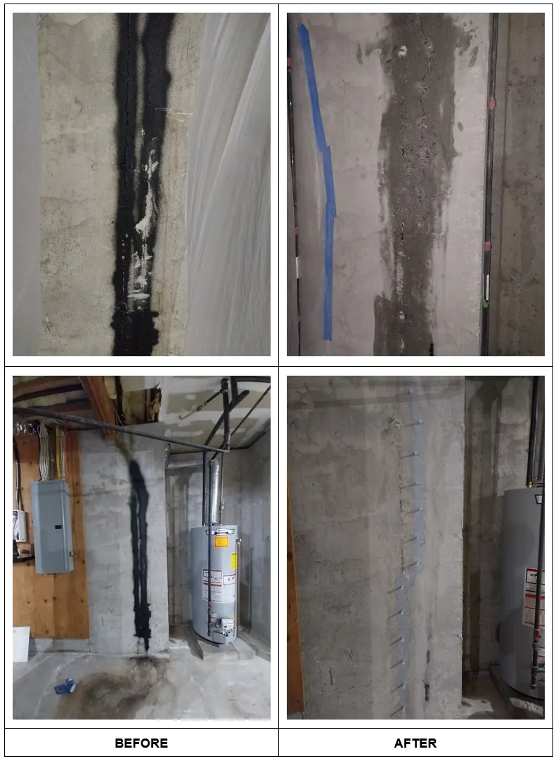 structural crack stitching