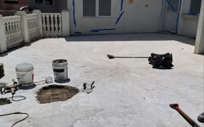 Case Study: Concrete Patio Repair and Waterproofing Project in East Moriches, NY