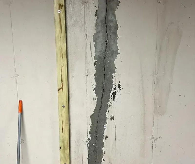Case Study: Foundation Repair and Vertical Crack Restoration in Calverton, NY