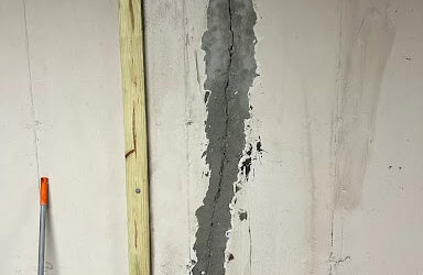 Case Study: Foundation Wall Collapse and Structural Crack Repair in Calverton, NY