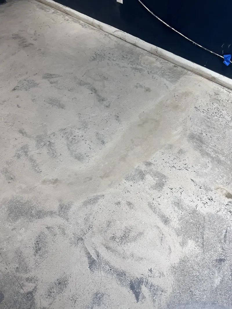 Slab Repair and Waterproofing in Brooklyn - A Concrete Crack After Zavza Seal LLC Repaired It