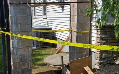 Case Study: Stone Fence Column Re-Leveling and Gate Alignment in Oceanside, NY