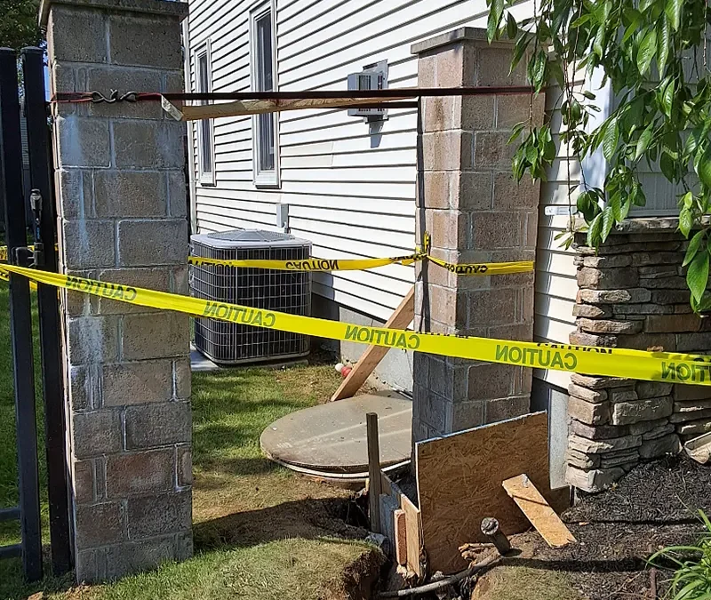 Case Study: Stone Fence Column Re-Leveling and Gate Alignment in Oceanside, NY