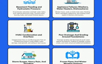 Most Common Causes of Water Damage and How To Prevent It