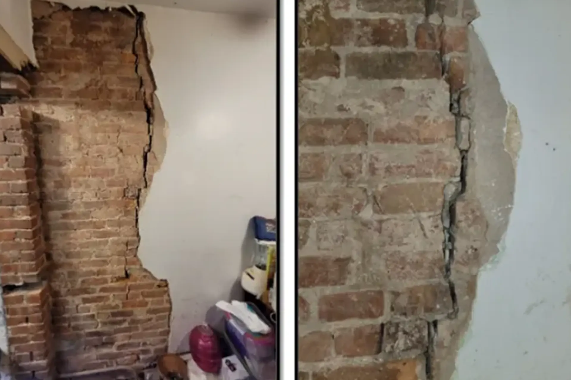 Understanding Vertical Stress in Soil for Foundation Repair - A Before and After Picture from a Foundation Repair Project Performed by Zavza Seal
