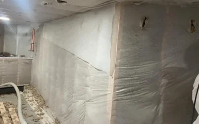 Basement Wall Water Barrier Installation in New York: Membranes, Drainage & Vapor Barriers by Zavza Seal