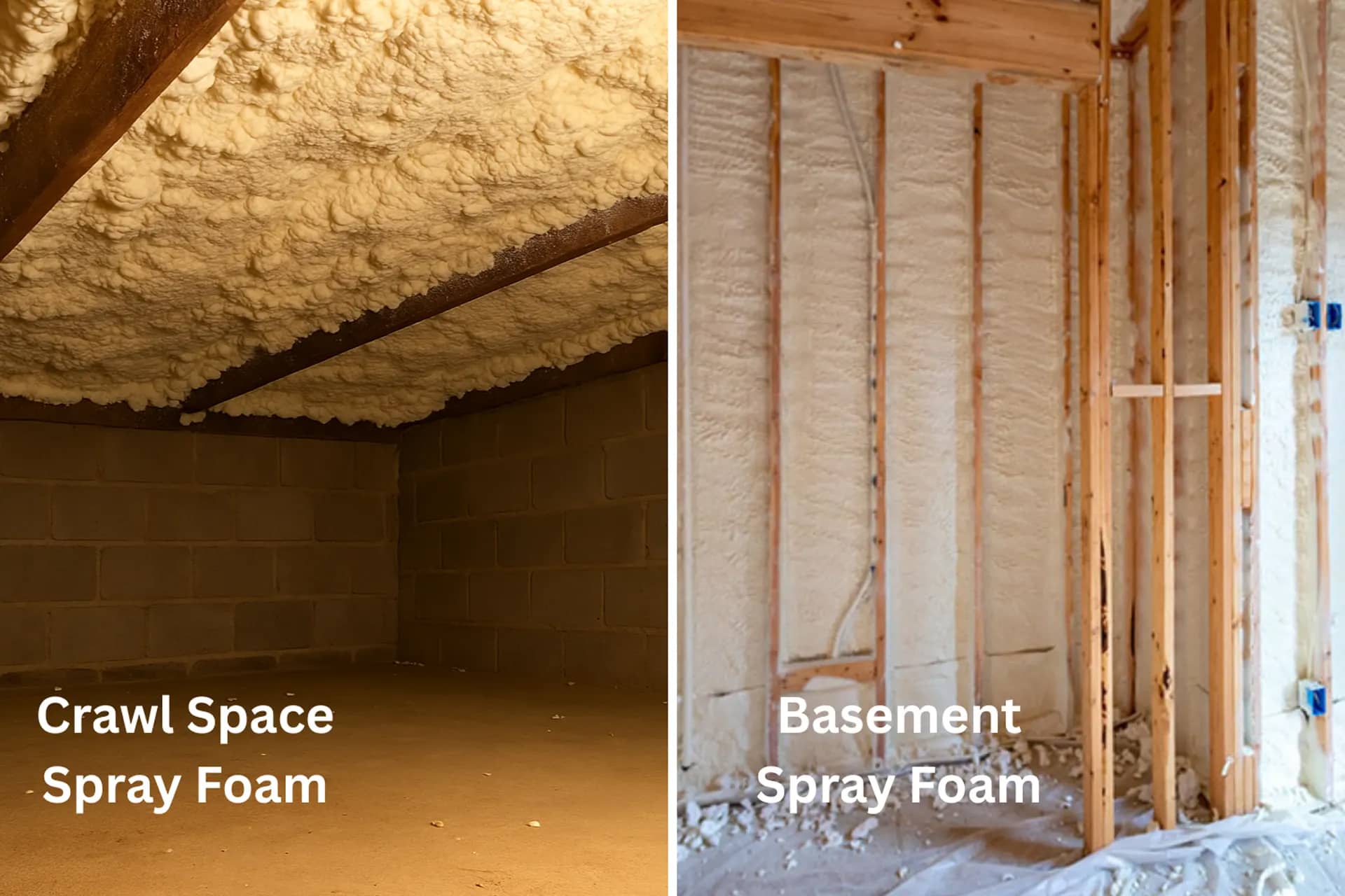 commercial spray foam insulation crawl space spray foam and basement spray foam