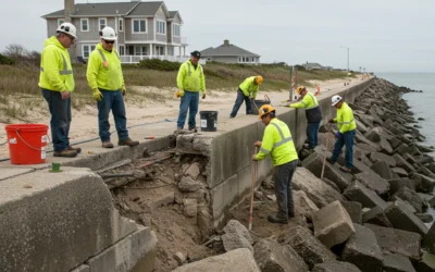Seawall Repair in New York Coastal Communities | Learn How We Protect Shoreline Properties