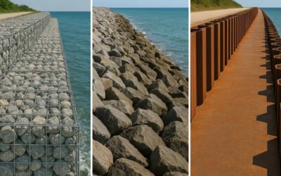 Sheet Pile Wall vs Gabion vs Riprap: Which One Is Best for Your Coastal Property