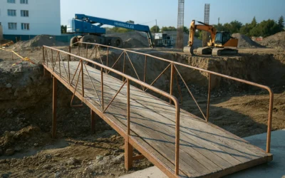 Temporary Bridges for Construction in New York | Engineered Access Solutions