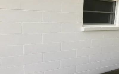 Case Study: Exterior Cinderblock Step Ladder Crack Repair in St. James, NY