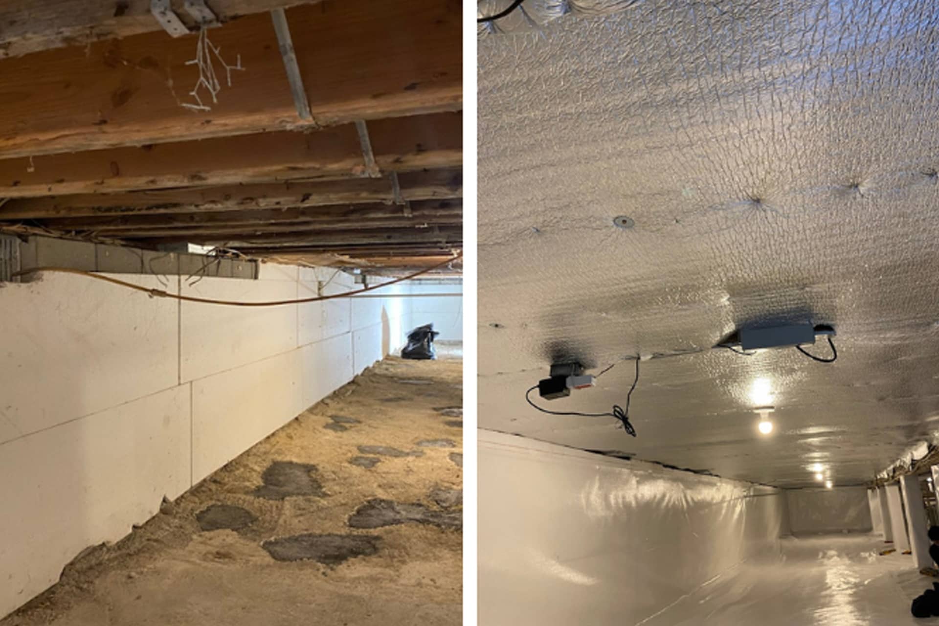 Crawl Space Encapsulation in Bay Shore, NY