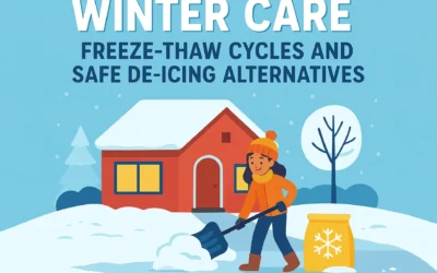 Winter Care in New York: Freeze-Thaw Cycles and Safe De-icing Alternatives