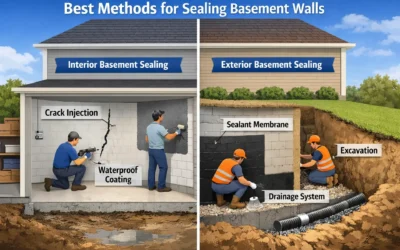 Best Methods for Sealing Basement Walls Against Water Intrusion