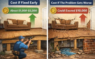 Sagging Floor Repair Cost: What Affects the Price in New York Homes