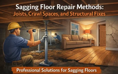 Sagging Floor Repair Methods: Joists, Crawl Spaces, and Structural Fixes