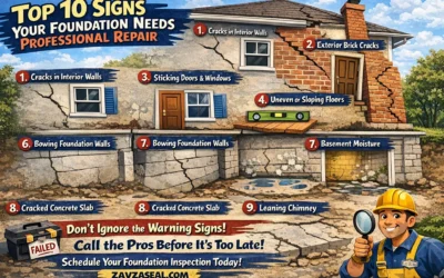 Top 10 Signs Your Foundation Needs Professional Repair