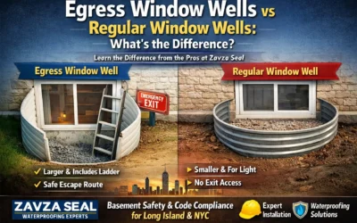 Egress Window Wells vs Regular Window Wells: What’s the Difference?