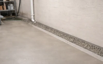 Case Study: Full Basement Waterproofing System in Water Mill