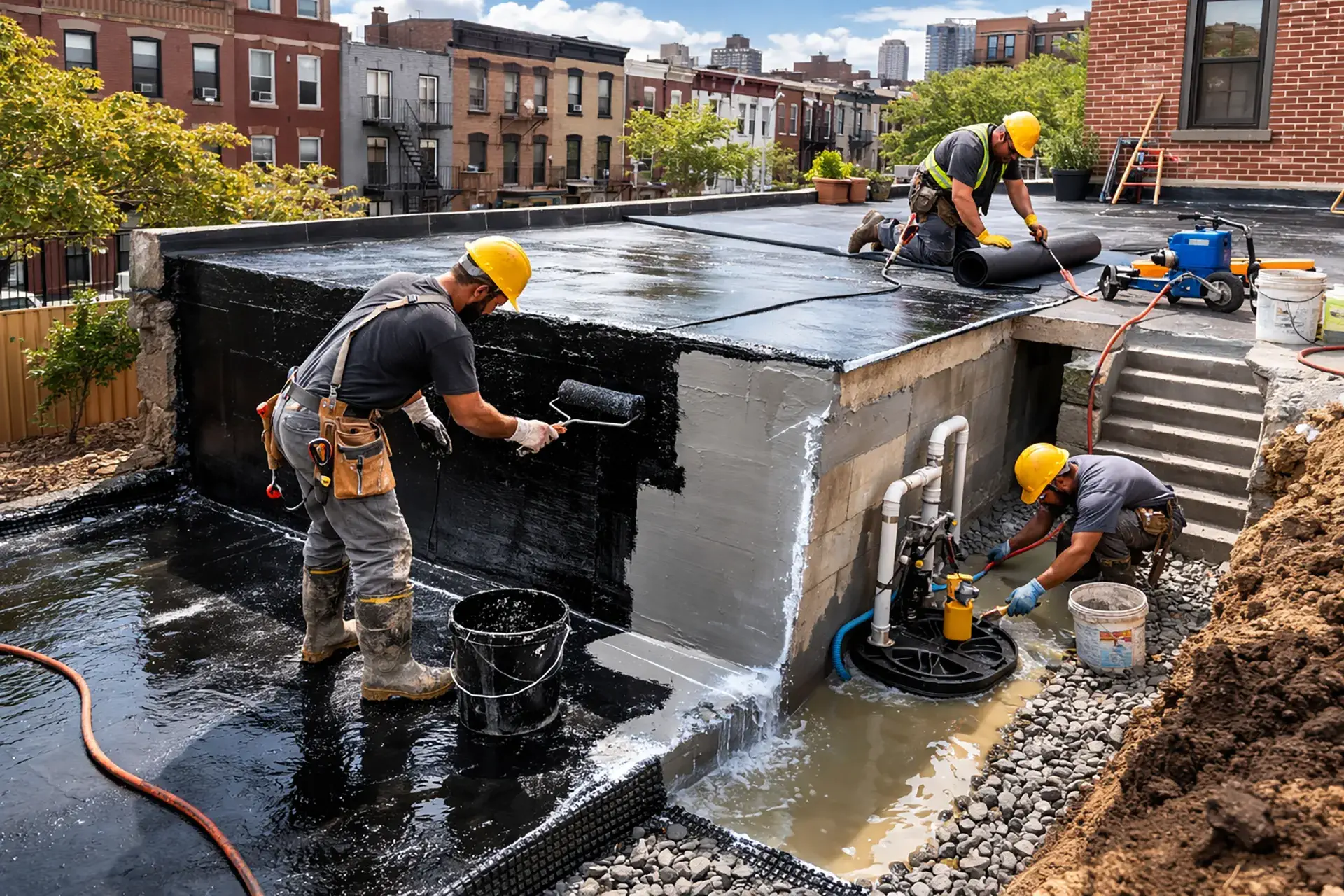How Waterproofing Services Work.