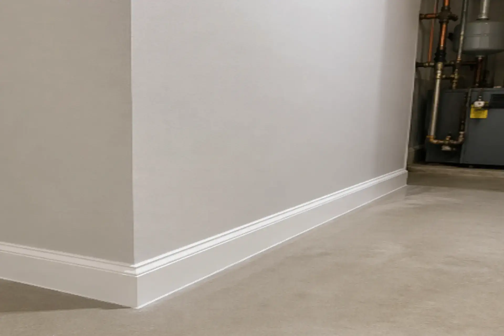 West Islip basement wall floor joint waterproofing Basecrete system reinforced mesh sealed foundation leak repair Zavza Seal
